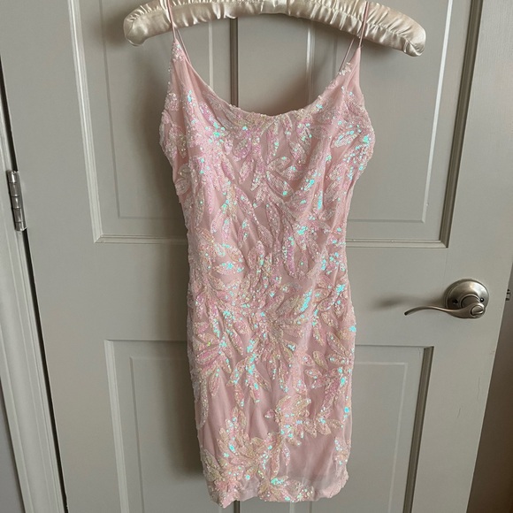Windsor Dresses & Skirts - Windsor Pink Sequin Mini Dress- never worn